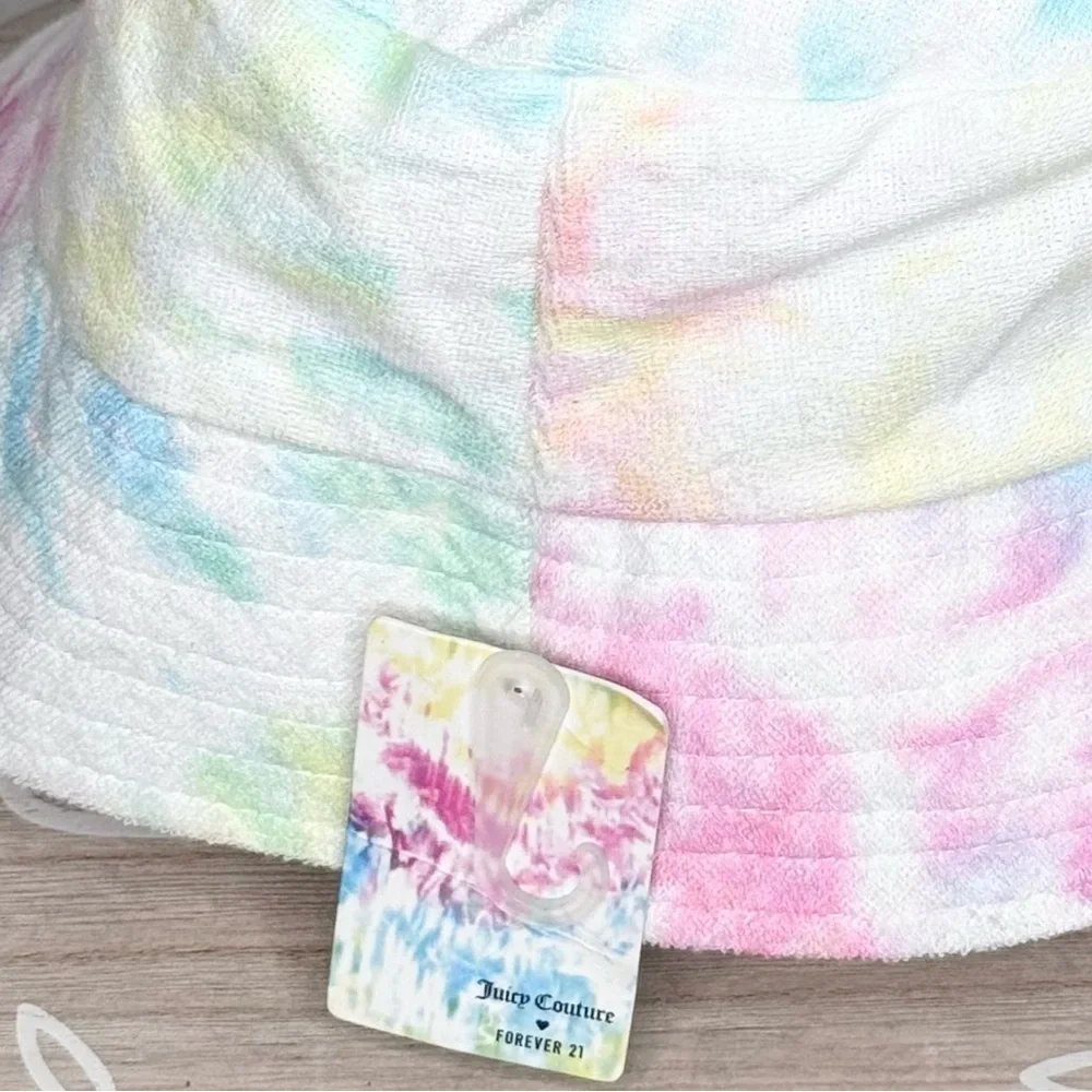 NWT Juicy Couture Tie Dye Bucket Hat perfect for a beachy California girl look☀️ - Picture 6 of 6